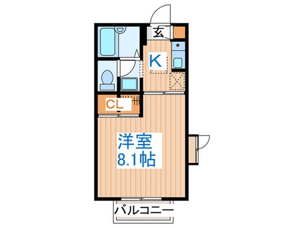 フレグランス玉川の物件間取画像